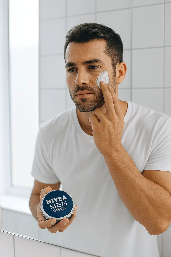 Crema hidratante Nivea Men; Rostro y cuerpo 1 crema hombre nivea men