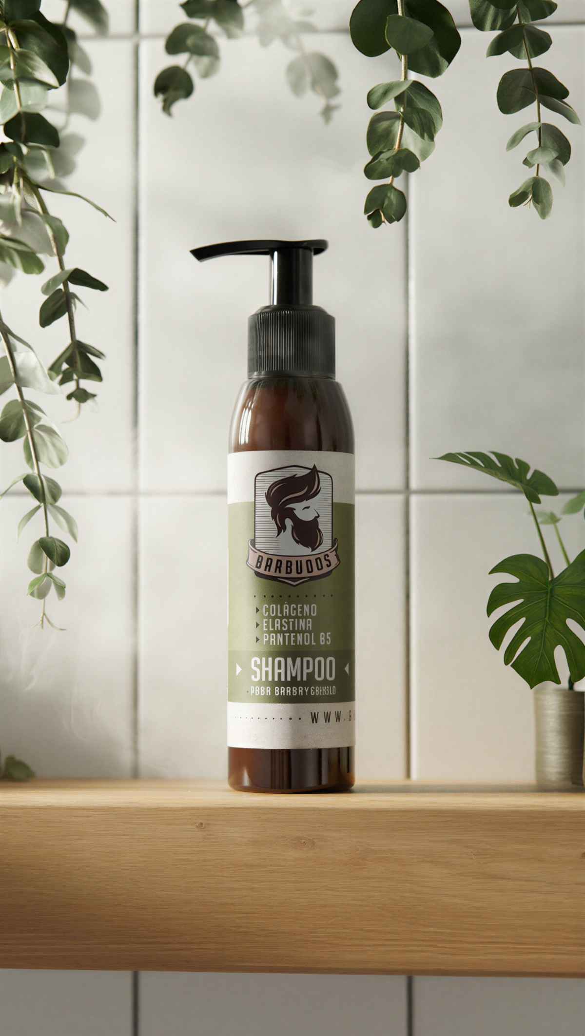 Shampoo para Barba y Cabello "Barbudos"