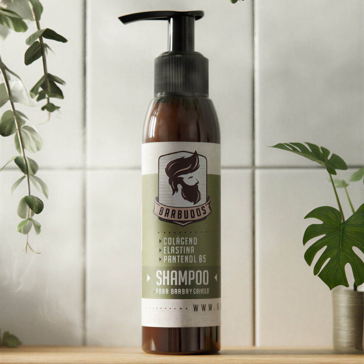 Shampoo para Barba y Cabello "Barbudos"