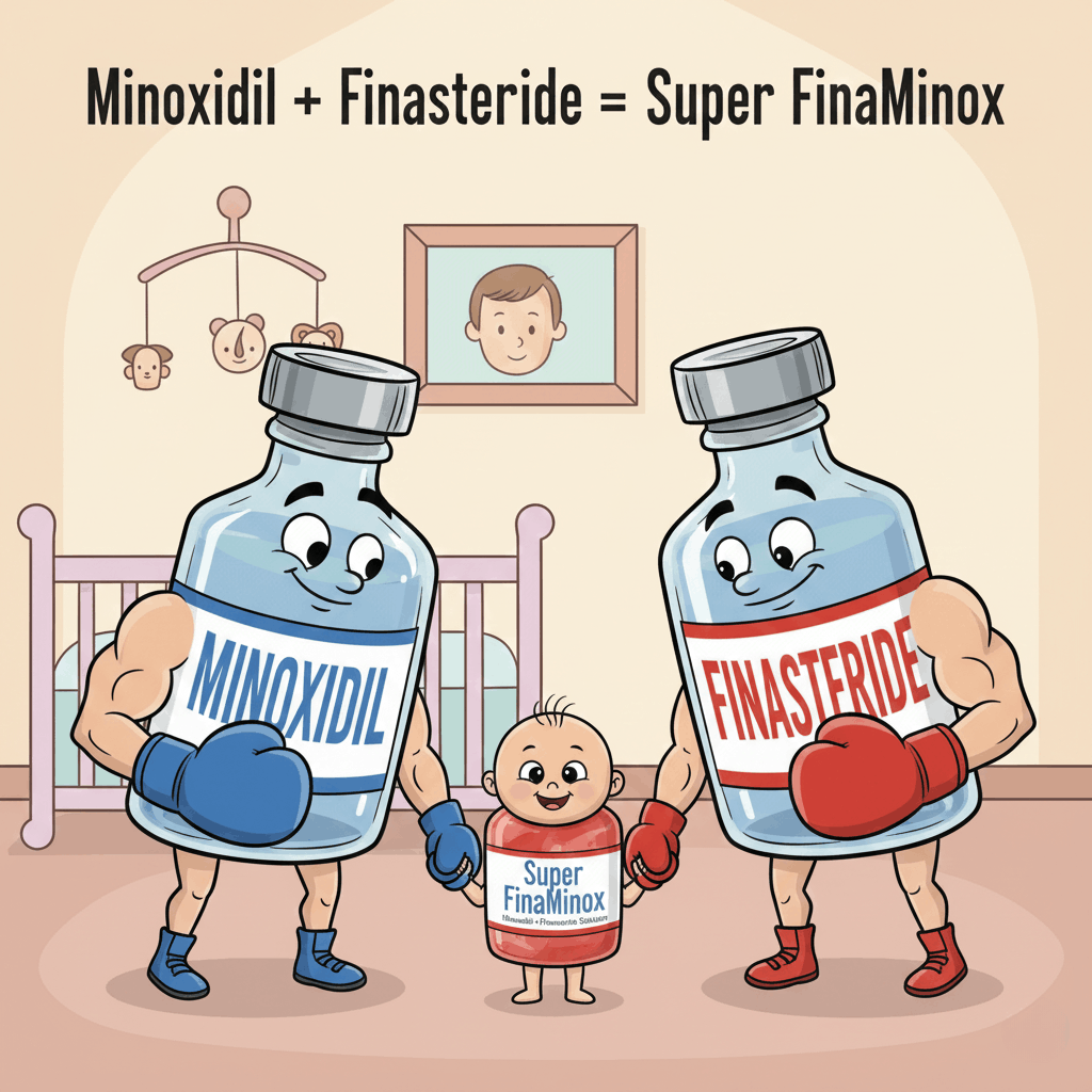 Minoxidil + Finasteride
