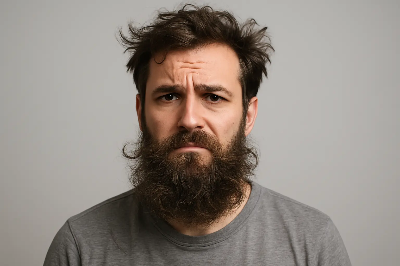 remolinos en la barba