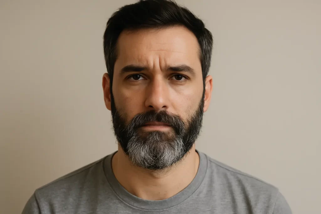 disimular canas en hombres