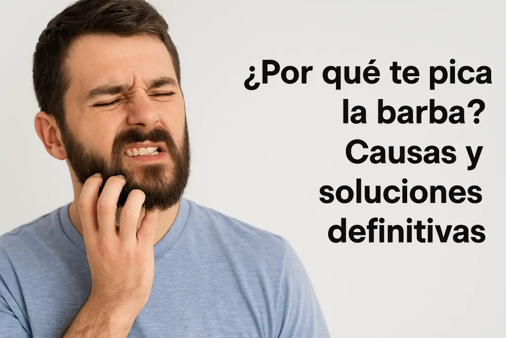 ¿Por qué te pica la barba? Causas y soluciones definitivas