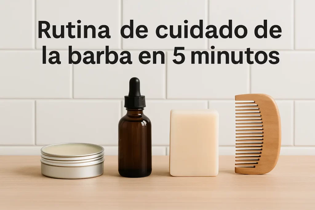 Rutina de 5 minutos: El cuidado de la barba que todo hombre ocupado debe seguir