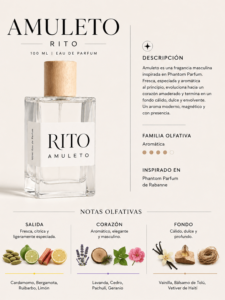 notas perfume amuleto rito