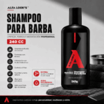 shampoo barba alfa looks uruguay