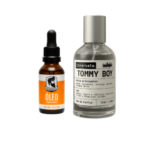 pack de aceite para barba y perfume fragancia tommy hilfiger