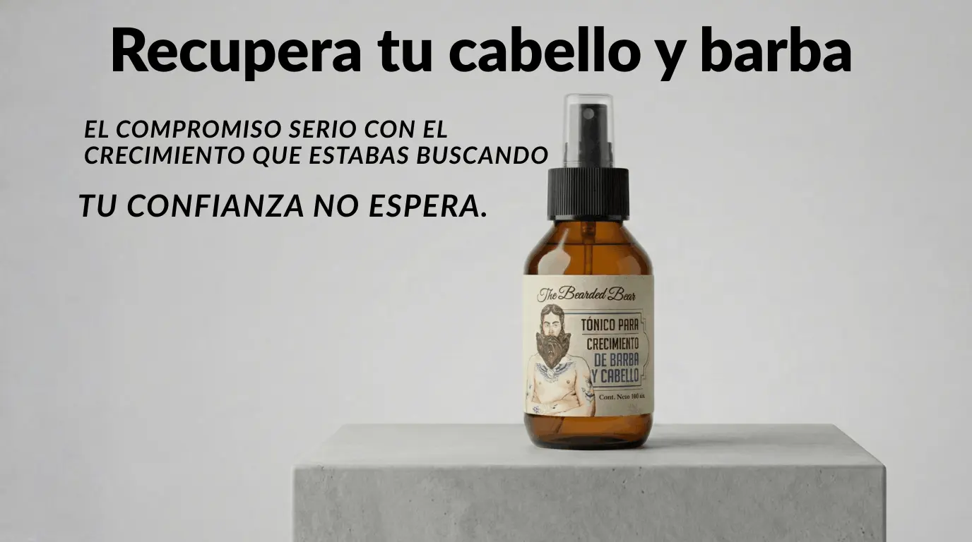 Recupera tu cabello y barba texto